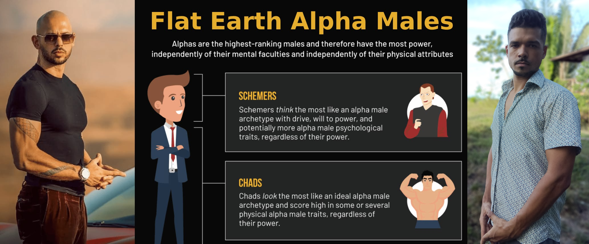 Flat Earth Alpha Males